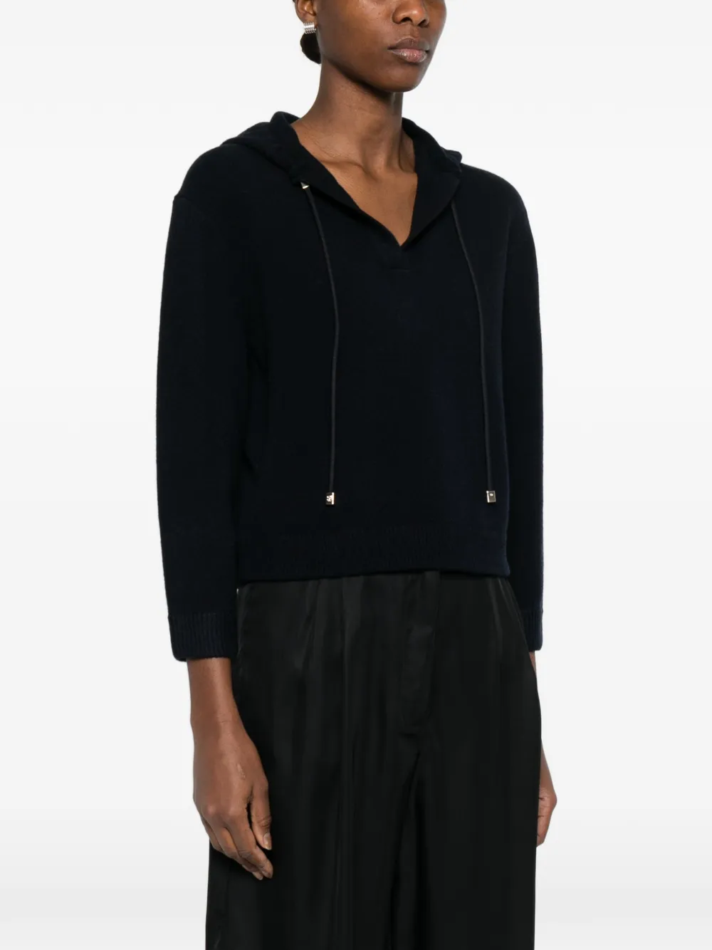 Dorothee Schumacher Modern Statements trui met capuchon en trekkoord Blauw
