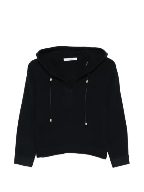 Dorothee Schumacher — Modern Statements hooded drawstring sweater
