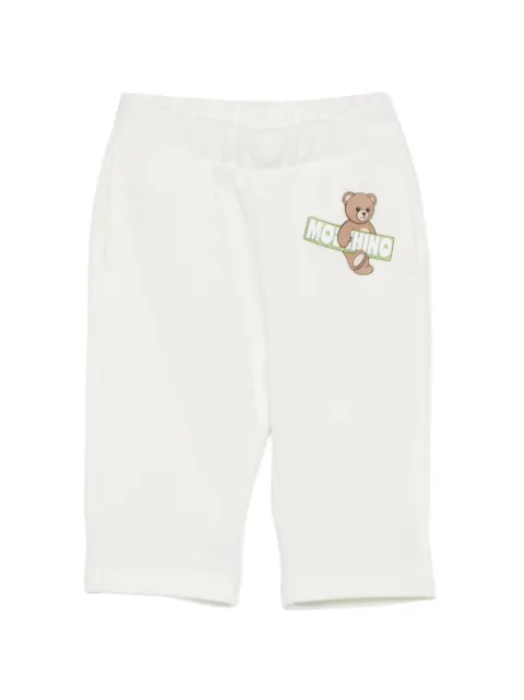 Moschino Kids teddy logo leggings