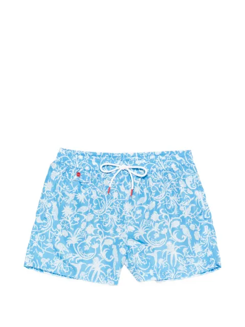 Kiton floral swim shorts