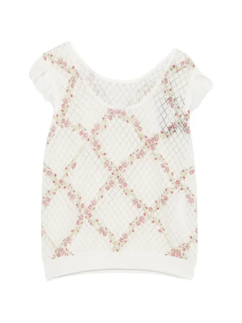 TWINSET suéter con estampado floral