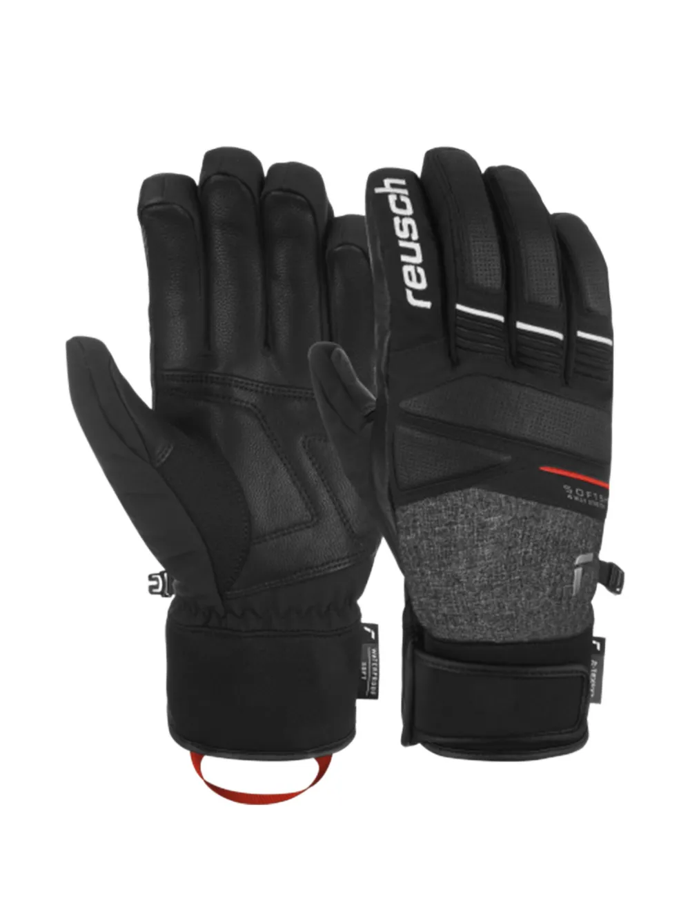  Reusch Thunder Gloves - Black 