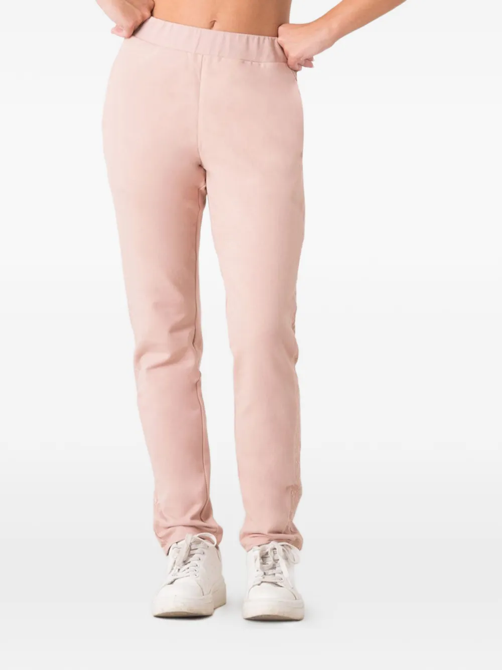 DIMENSIONE DANZA cotton track pants - Rosa