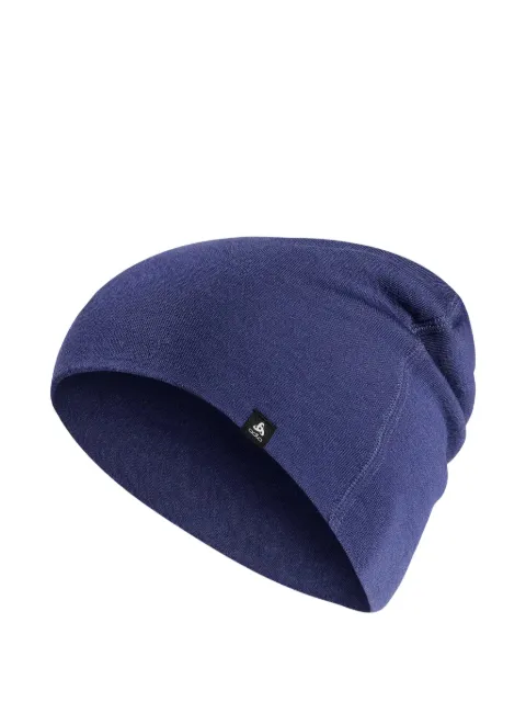 ODLO logo-detail wool beanie