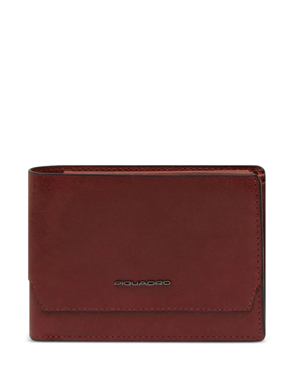 PIQUADRO stitched wallet - Marrone