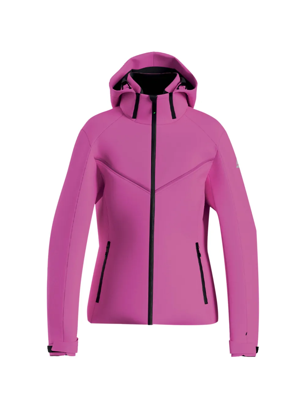 ENERGIA PURA Trun hooded zip-up jacket - Rosa