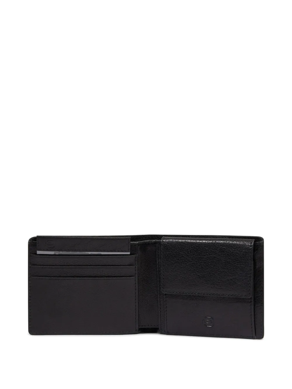  Piquadro Solm Bifold Wallet - Black 