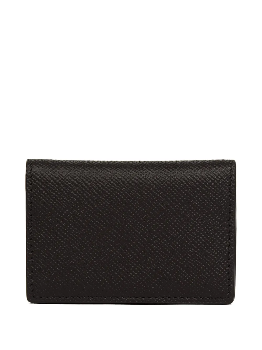  Smythson Small Panama Snap-closure Wallet - Black 