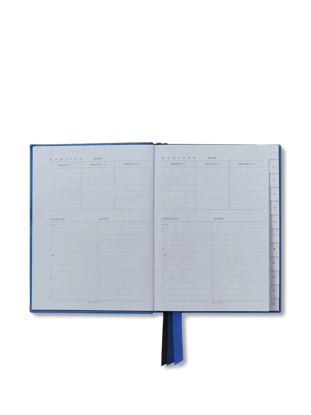  Smythson Soho Planner - Blue 