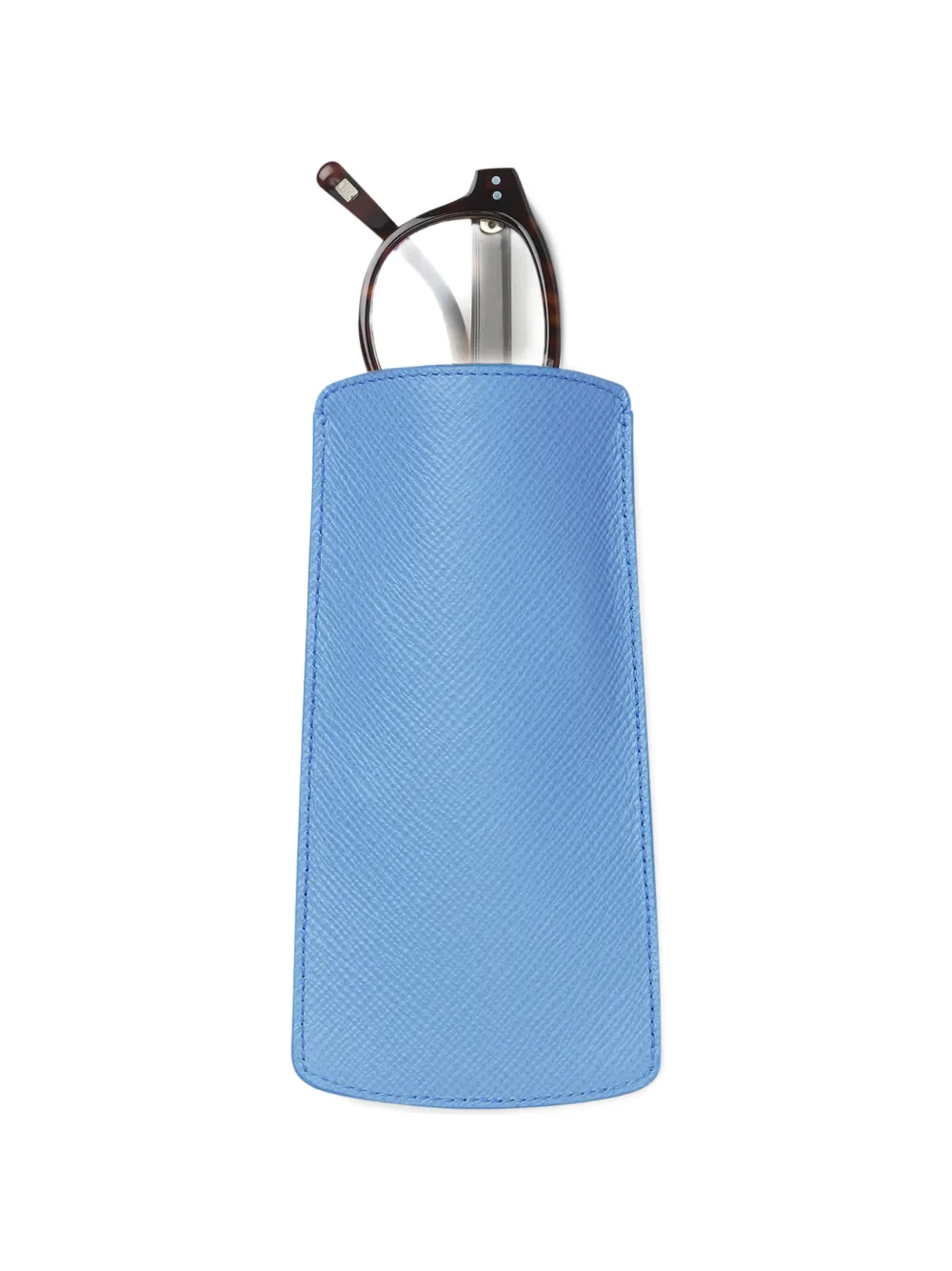  Smythson Panama Optical Glasses Case - Blue 