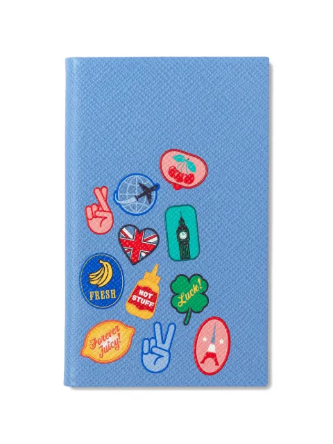 Smythson Stickers Panama notebook