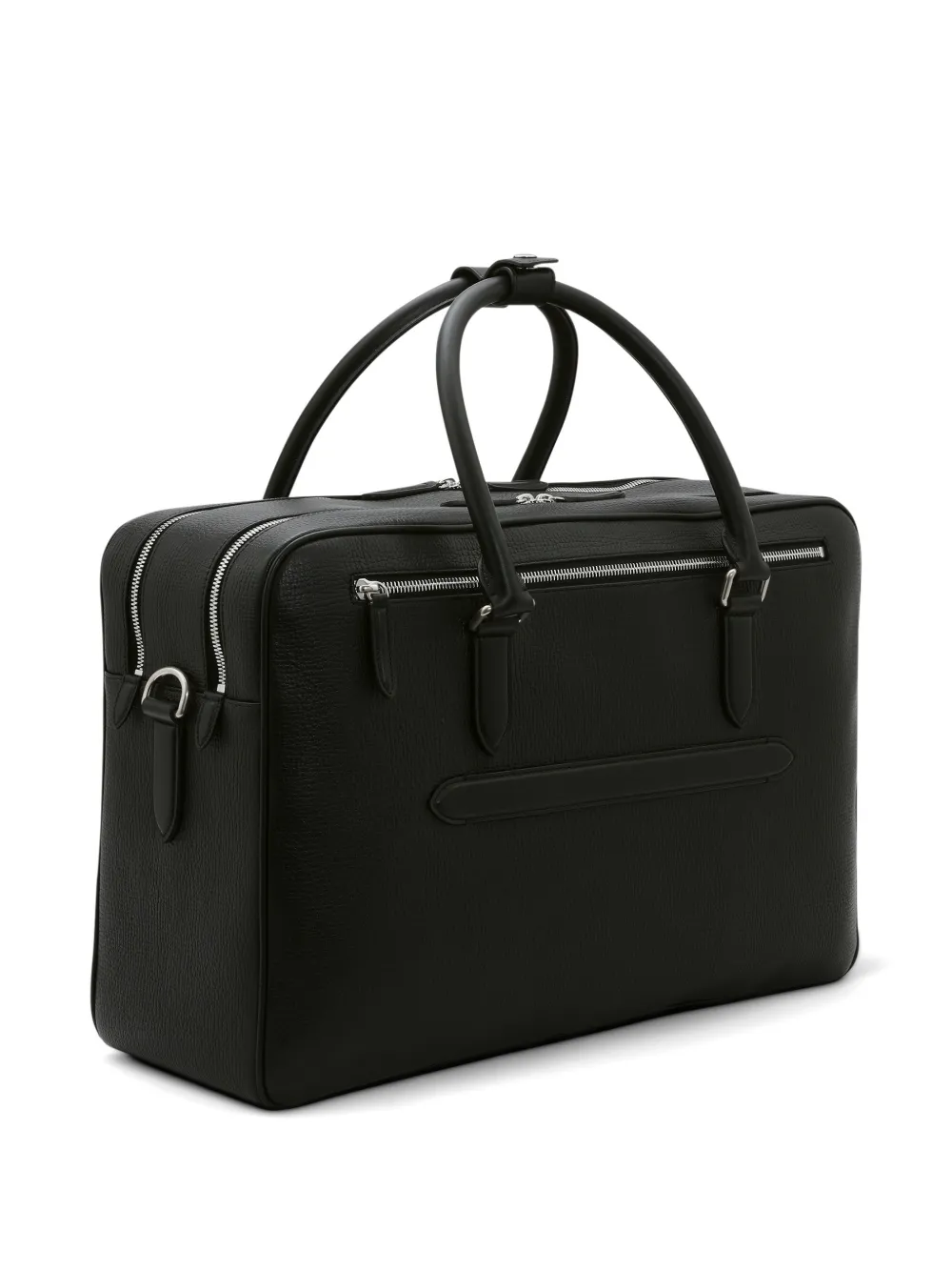 Smythson Reistas met rits Zwart