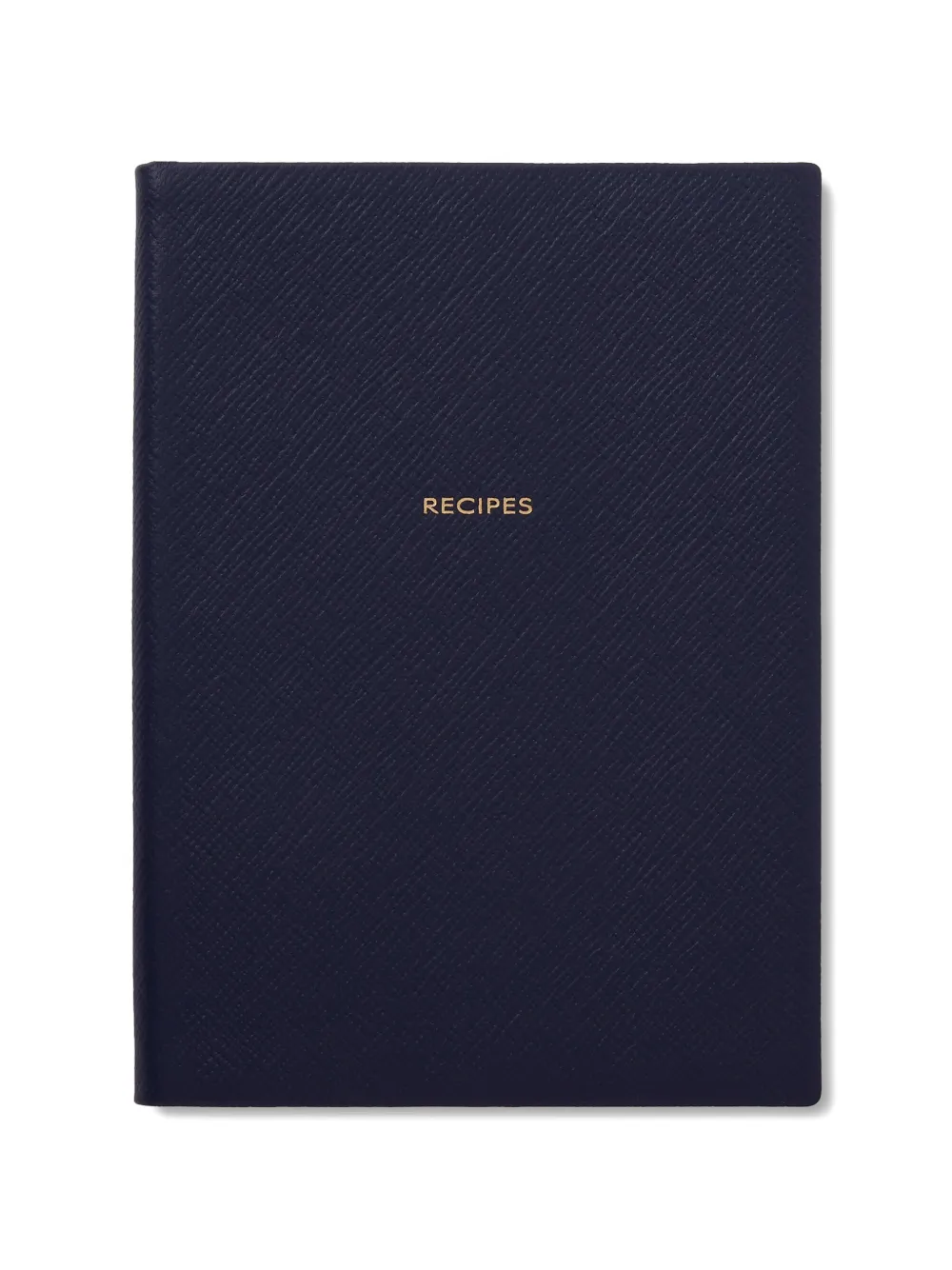Smythson Soho Panama Rezeptjournal - Blau