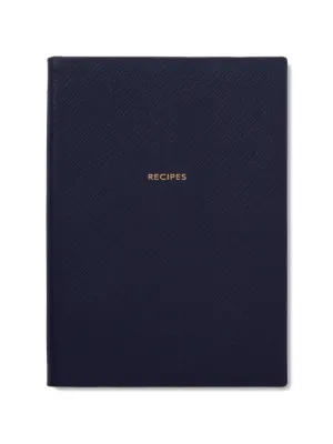 Smythson Dreams And Thoughts Panama Lambskin Notebook | Blue