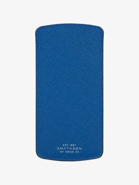 Smythson Panama leather glasses case