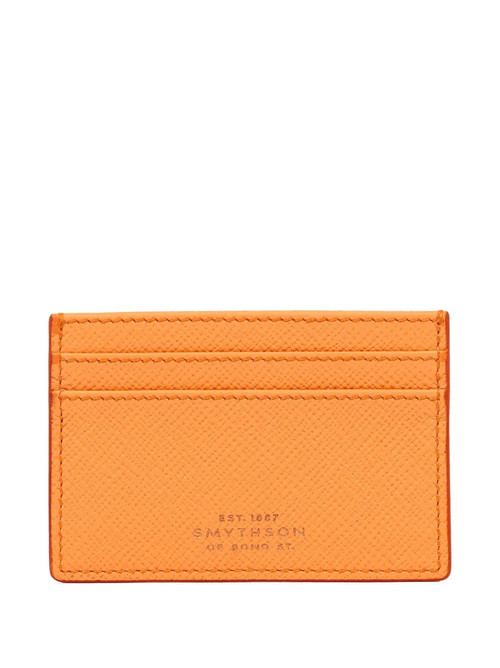 Smythson Portacarte Panama - Arancione