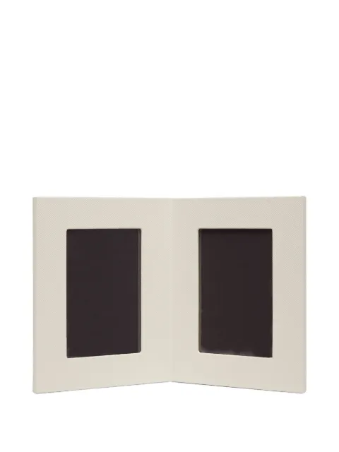 Smythson leather photo frame