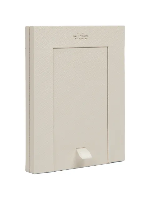 Smythson leather photo frame