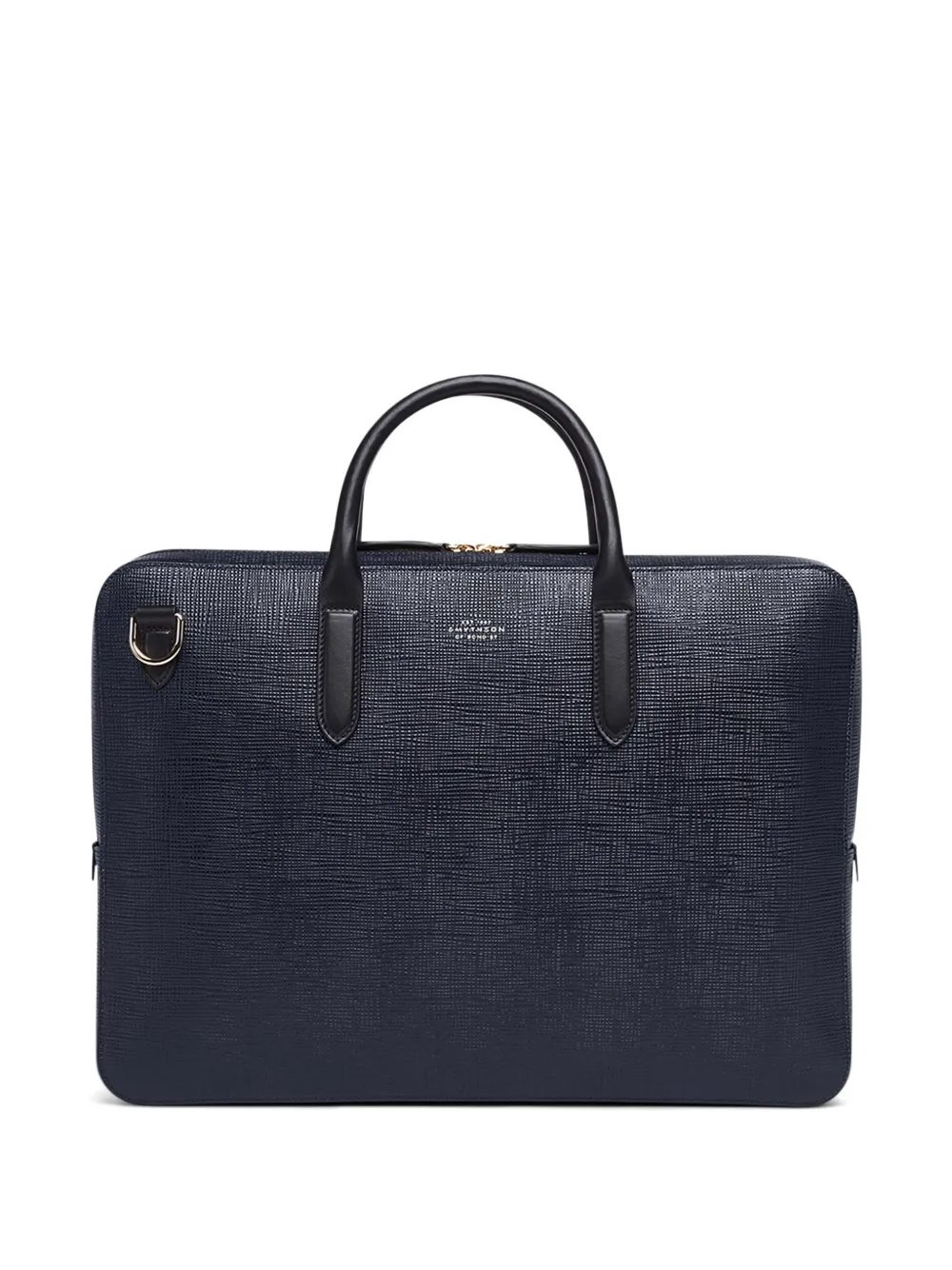 Smythson Grote Panama aktetas Blauw