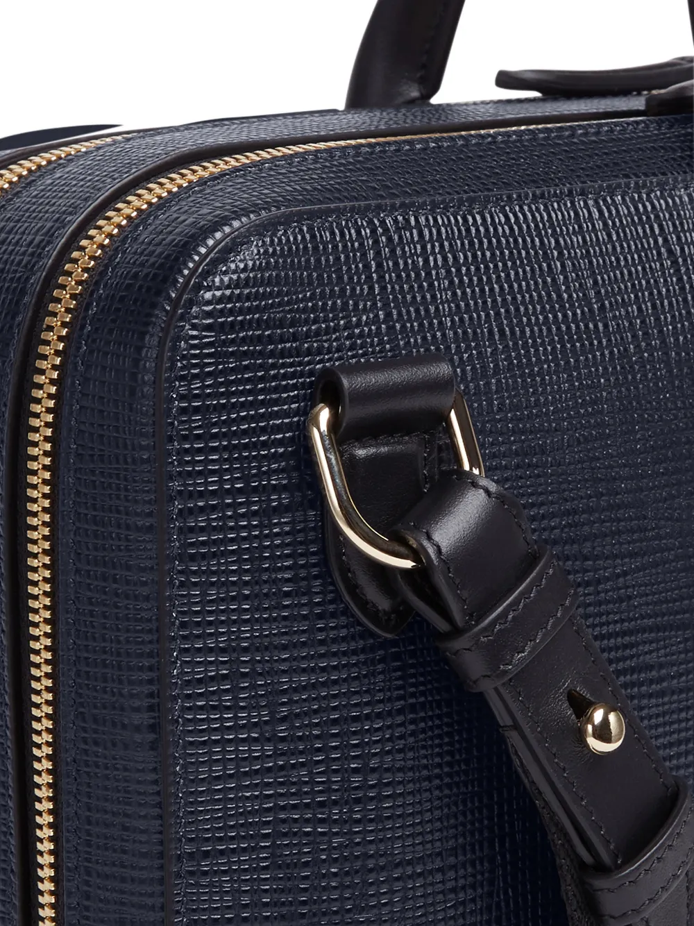 Smythson Grote Panama aktetas Blauw