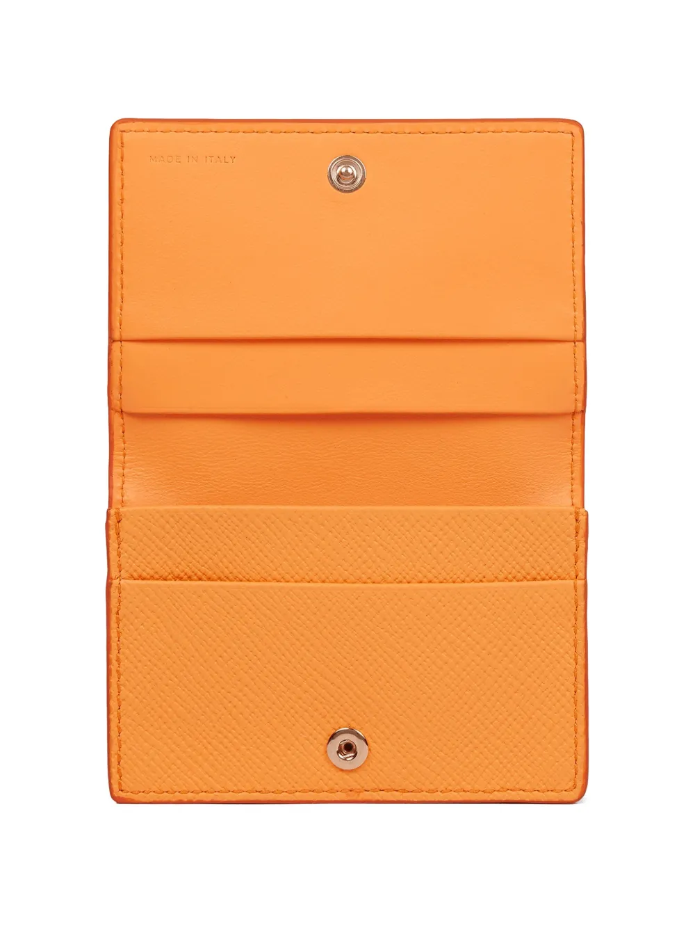  Smythson Panama Snap-closure Folded Card Case - Orange 