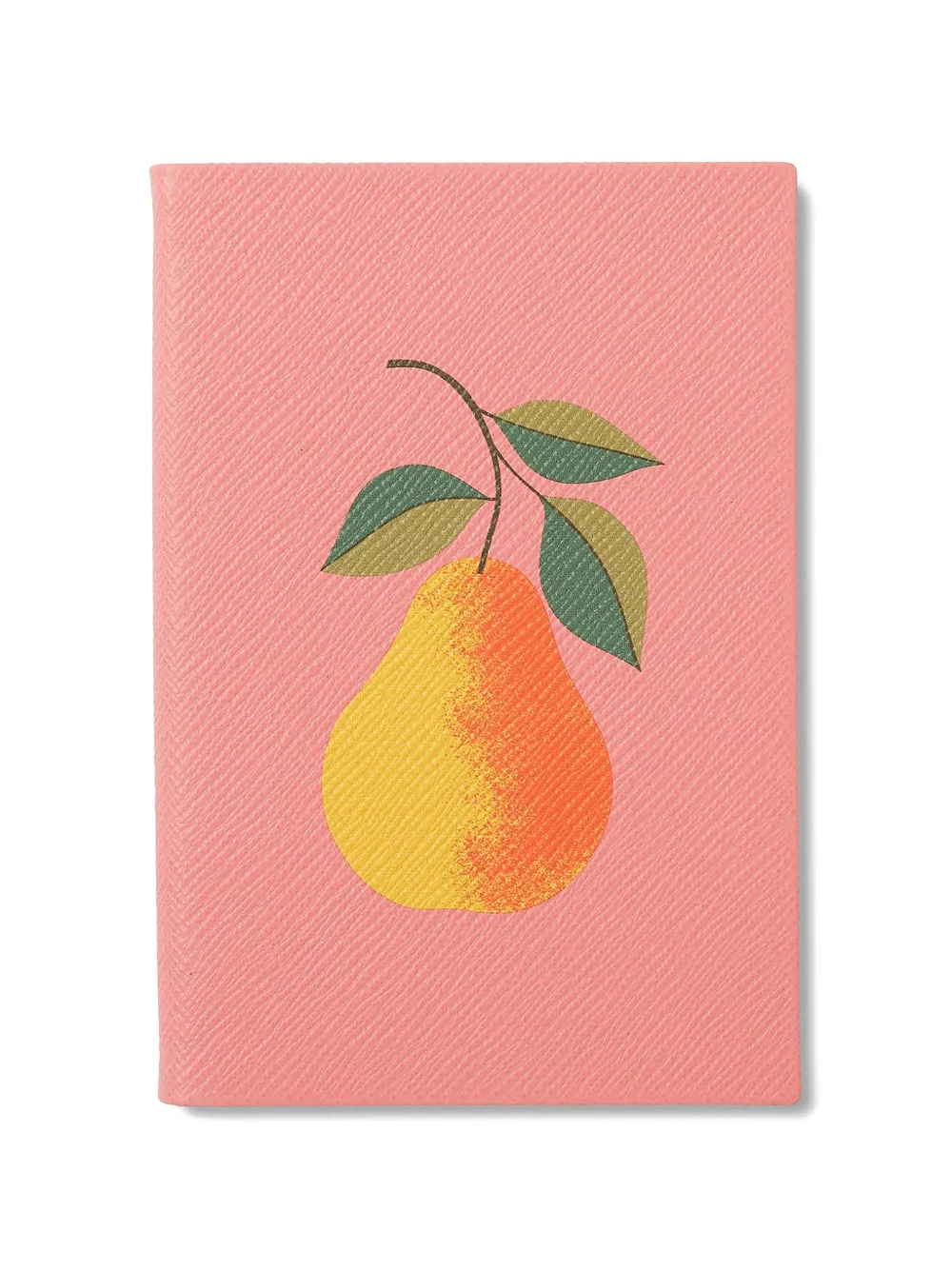 Smythson Pear Chelsea notebook - Rosa