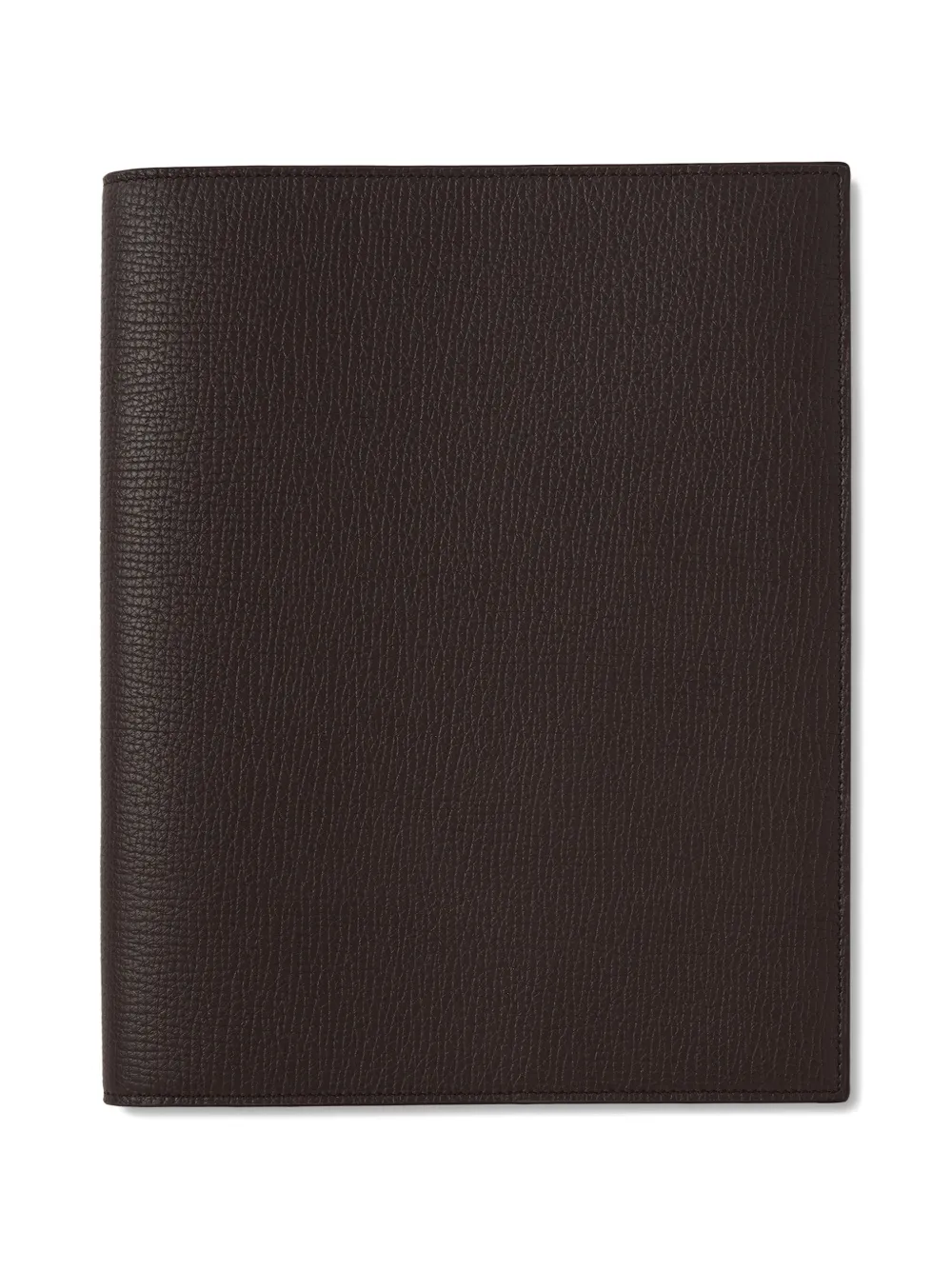 Smythson Quaderno Evergreen grande - Marrone