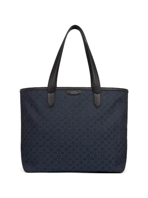 Smythson Stamp tote bag