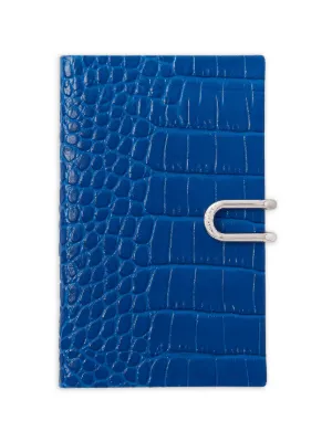 LOEWE Embossed Leather Notebook | Blue | FARFETCH