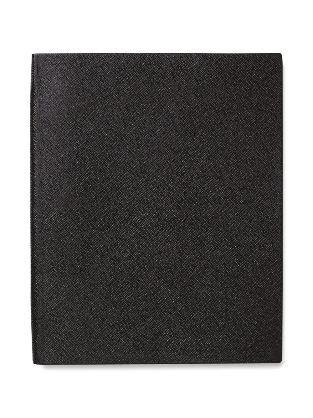 Smythson Quaderno Portobello Panama - Nero