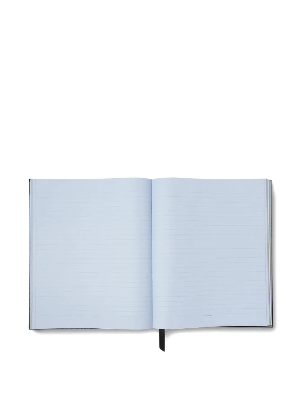 Smythson Portobello Panama Notebook - Black 