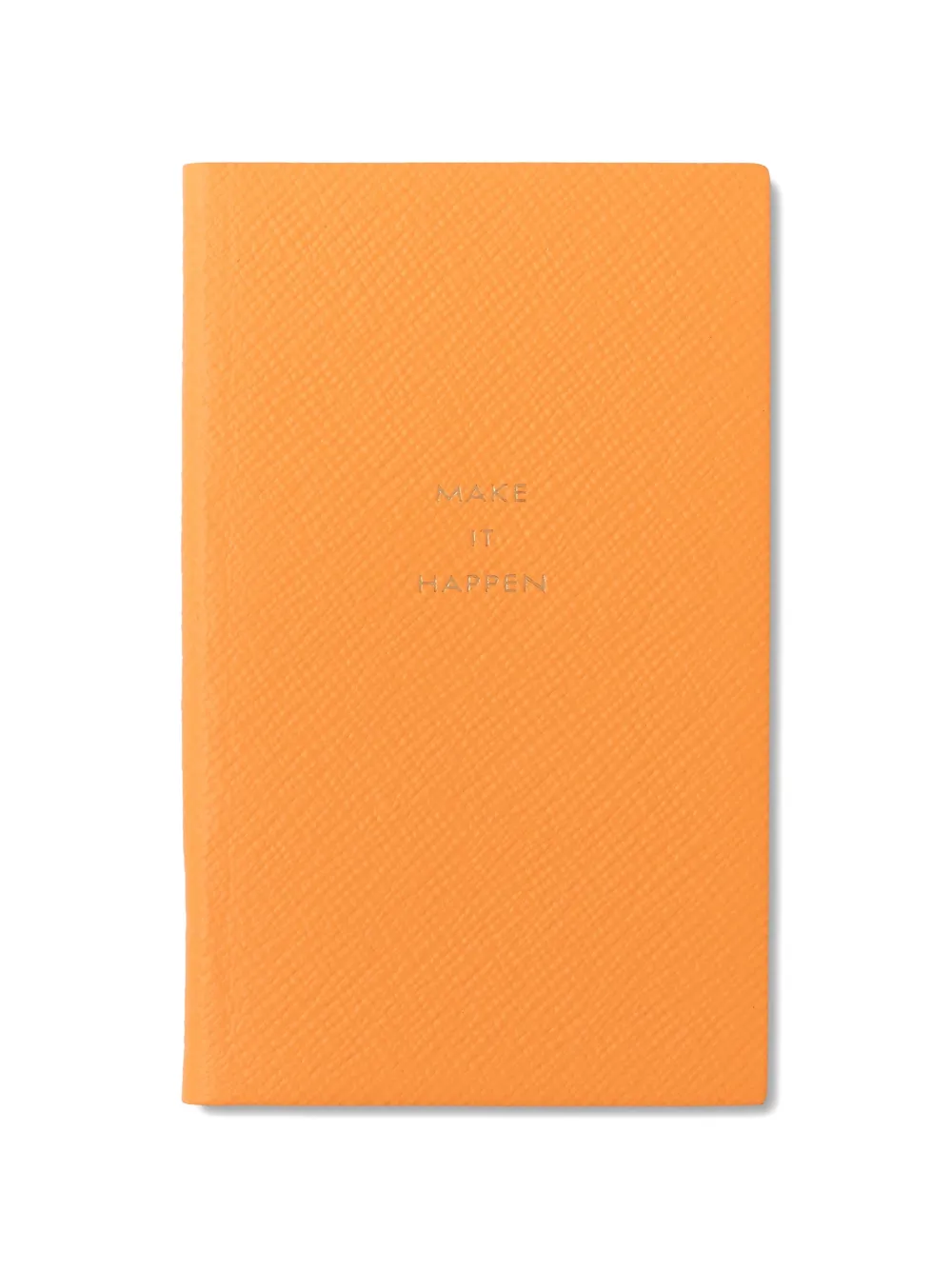Smythson Make it Happen Panama Notizbuch - Orange