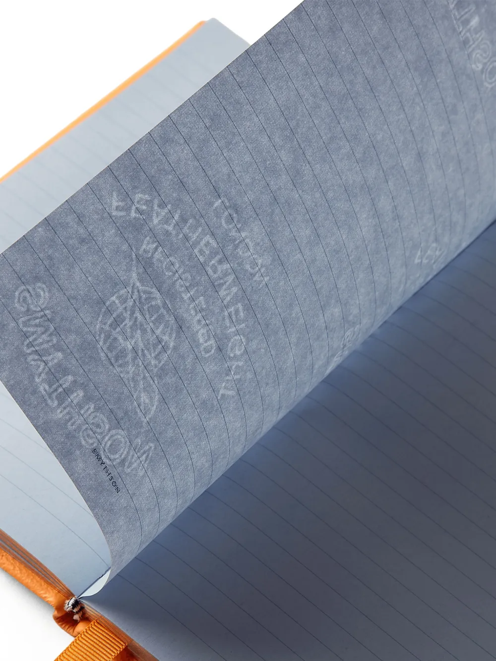  Smythson Carnet Chelsea - Orange 
