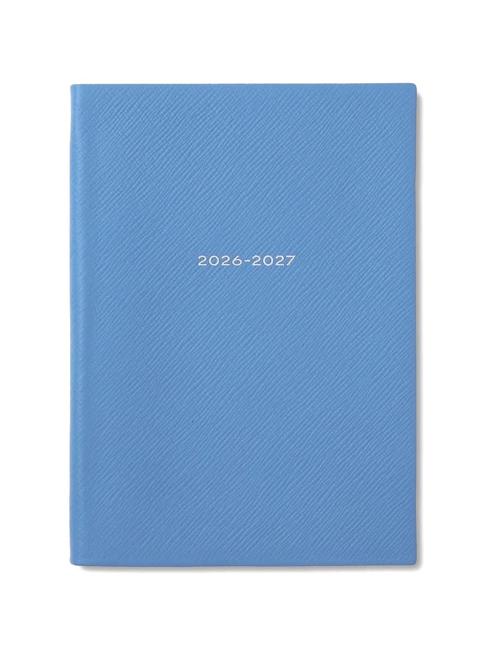 Smythson 2026-2027 Soho weekly diary - Blau
