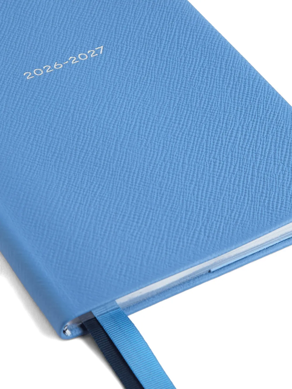  Smythson 2026-2027 Soho Weekly Diary - Blue 
