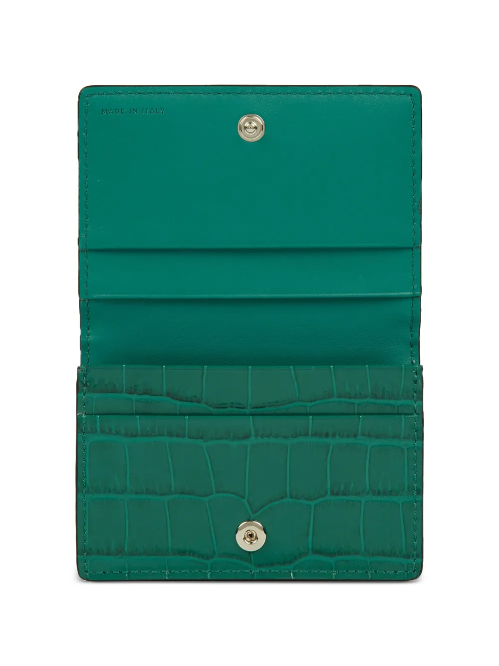  Smythson Mara Cardholder - Green 