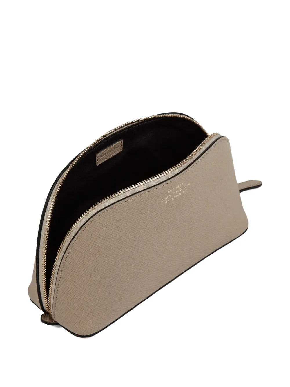  Smythson Panama Zip-up Make-up Bag - Neutrals 