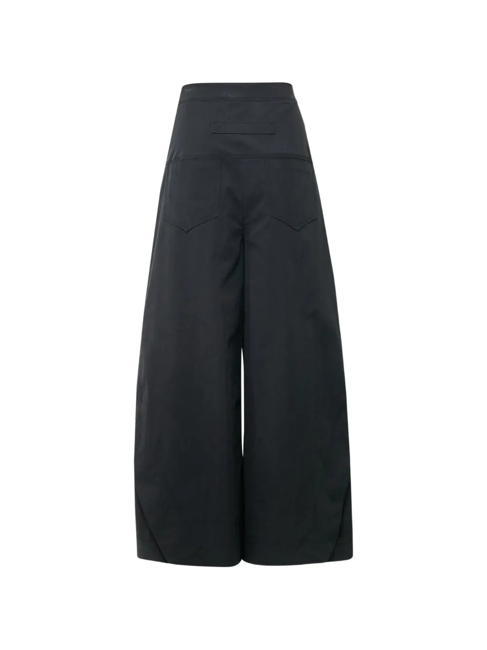  Kumann Yhj High-rise Wide-leg Pants - Black 