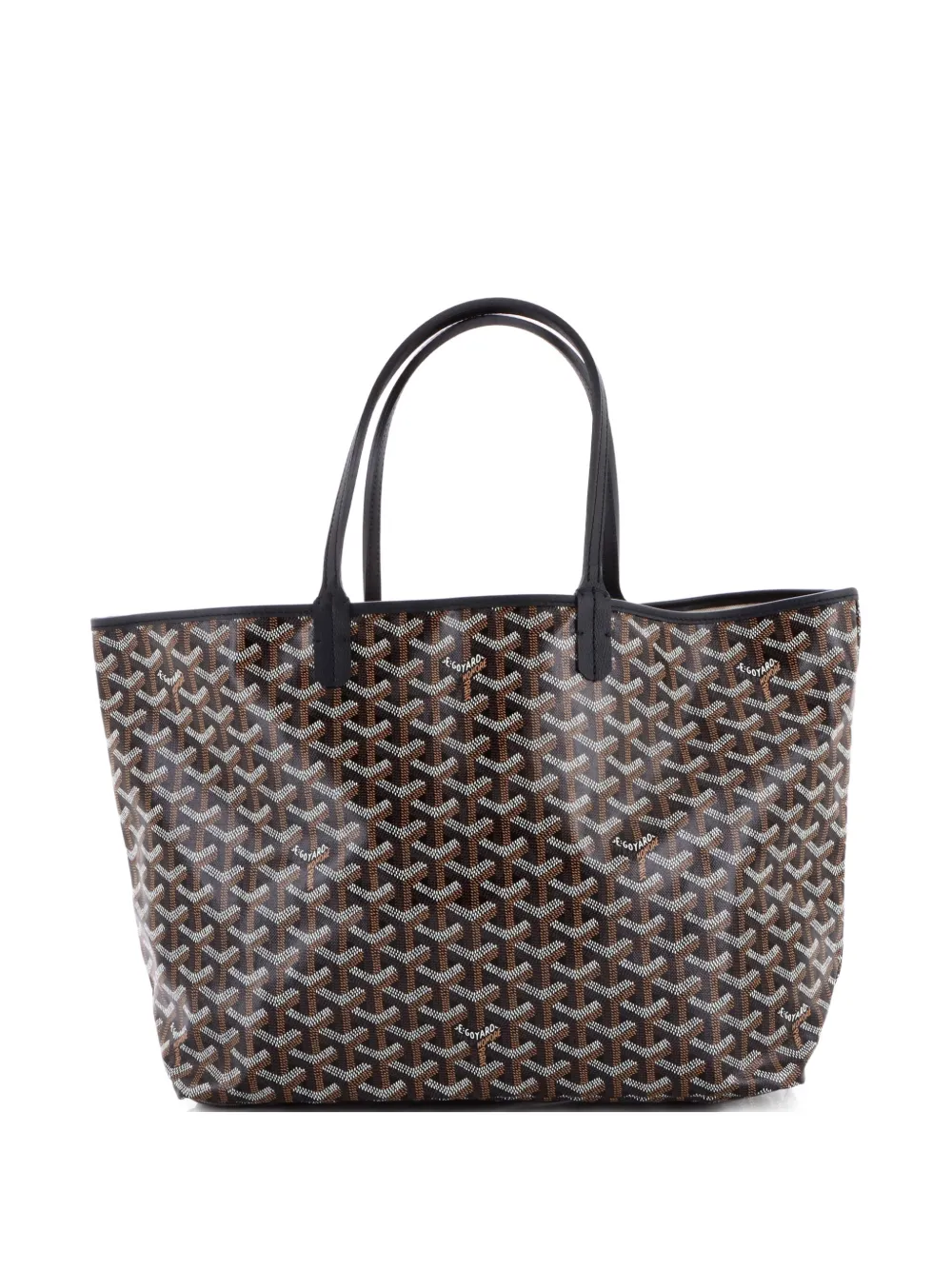 Goyard Pre-Owned Saint Louis Coated Canvas PM tote bag - Nero
