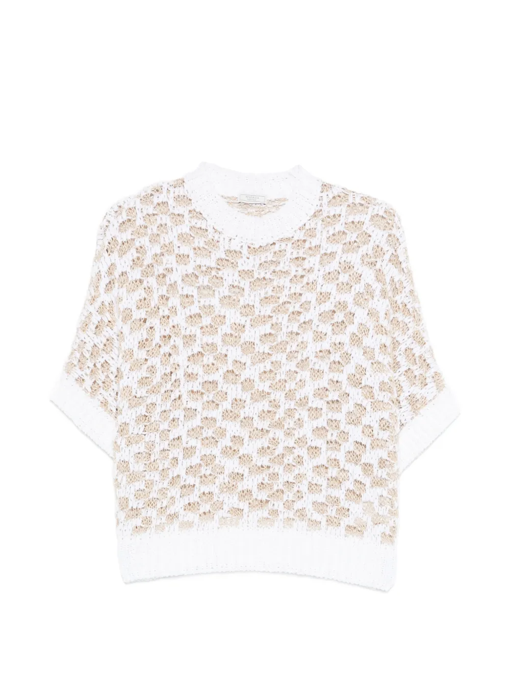 Peserico open knit sweater - Bianco