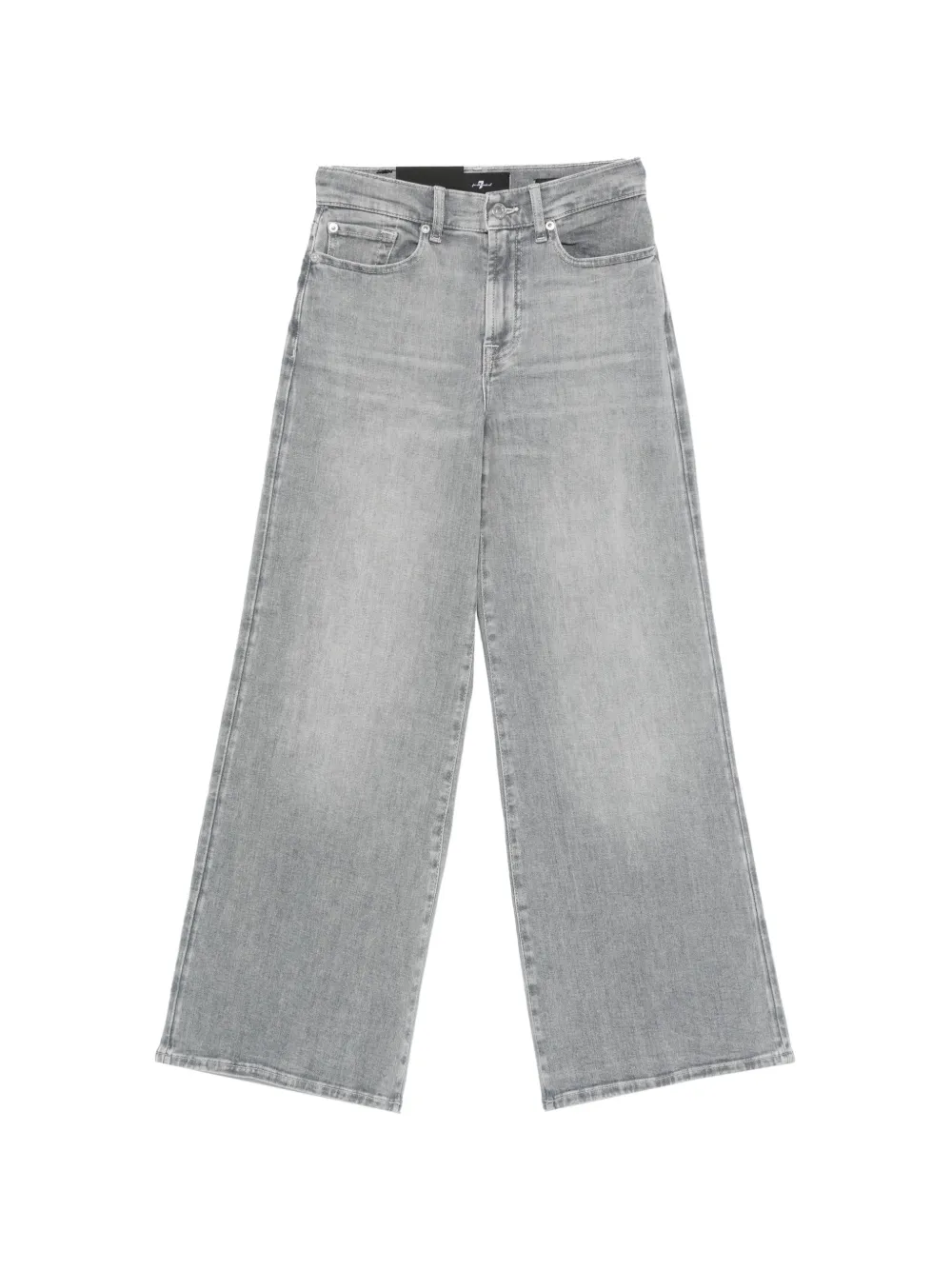 7 For All Mankind Lotta cropped jeans - Grigio