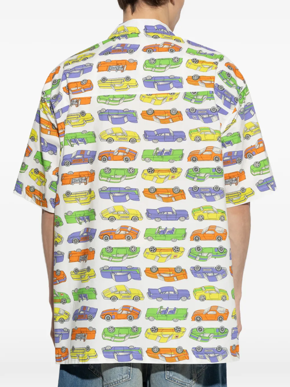 Moschino Overhemd met print Wit