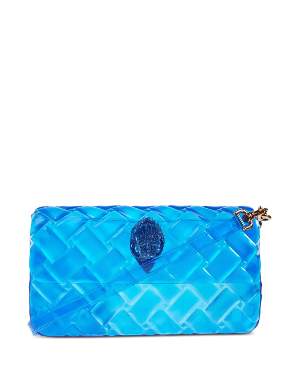 Kurt Geiger London Kensington basket-weave tote bag - Blu