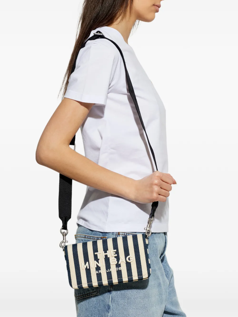  Marc Jacobs Striped Tote Bag - Blue 