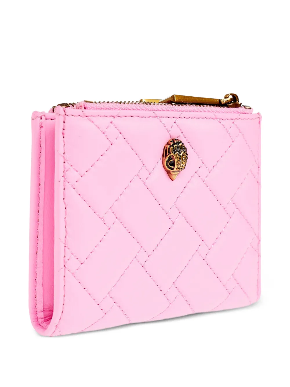  Kurt Geiger London Mini Kensington Leather Purse - Pink 