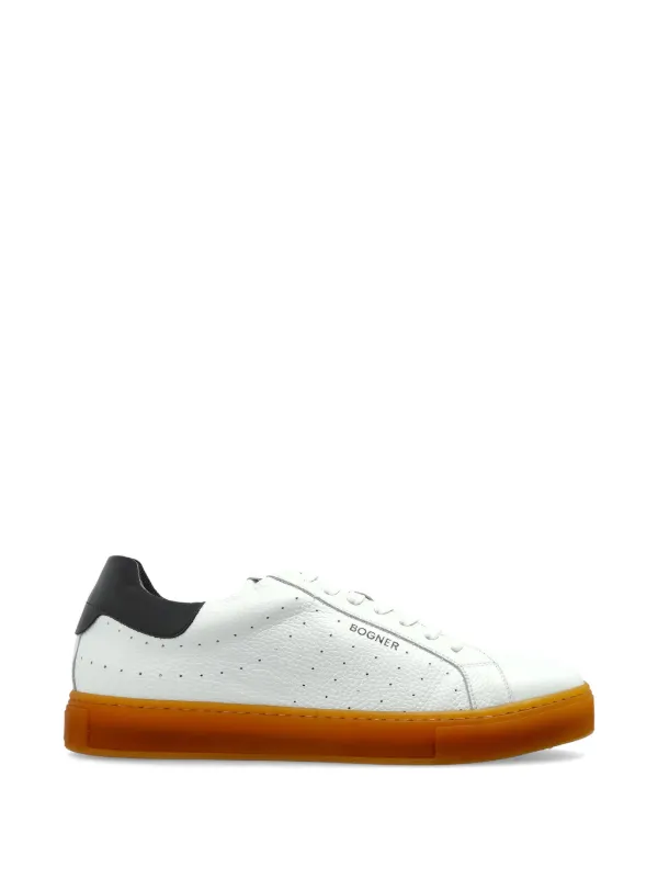 Bogner Perforated-detail Sneakers in White