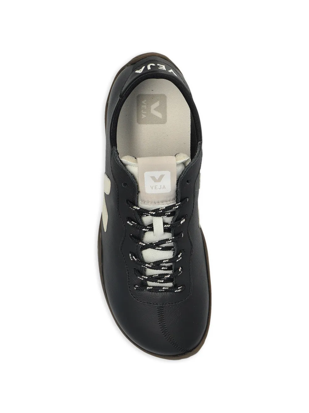 VEJA Leren sneakers Zwart