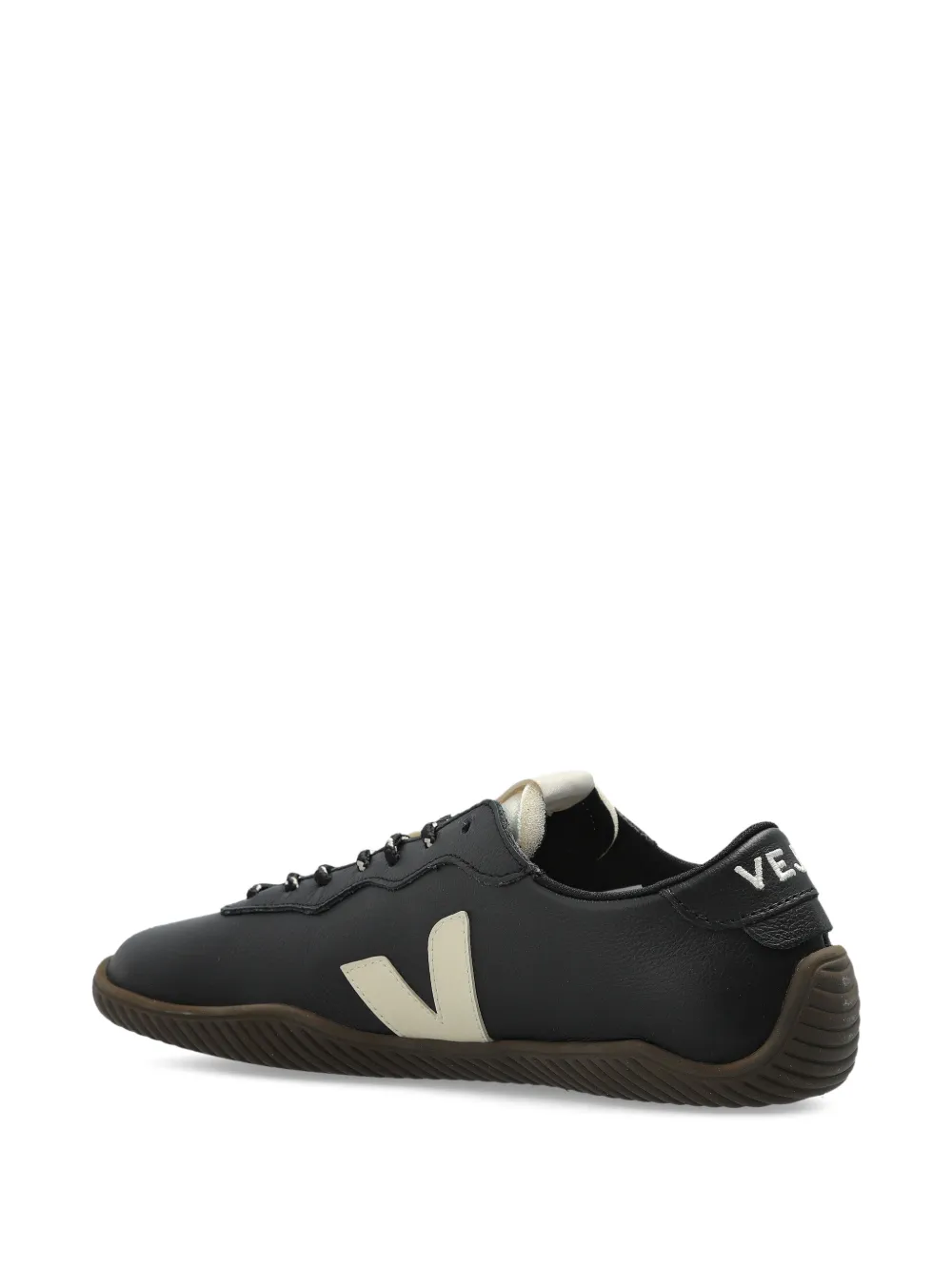 VEJA Leren sneakers Zwart