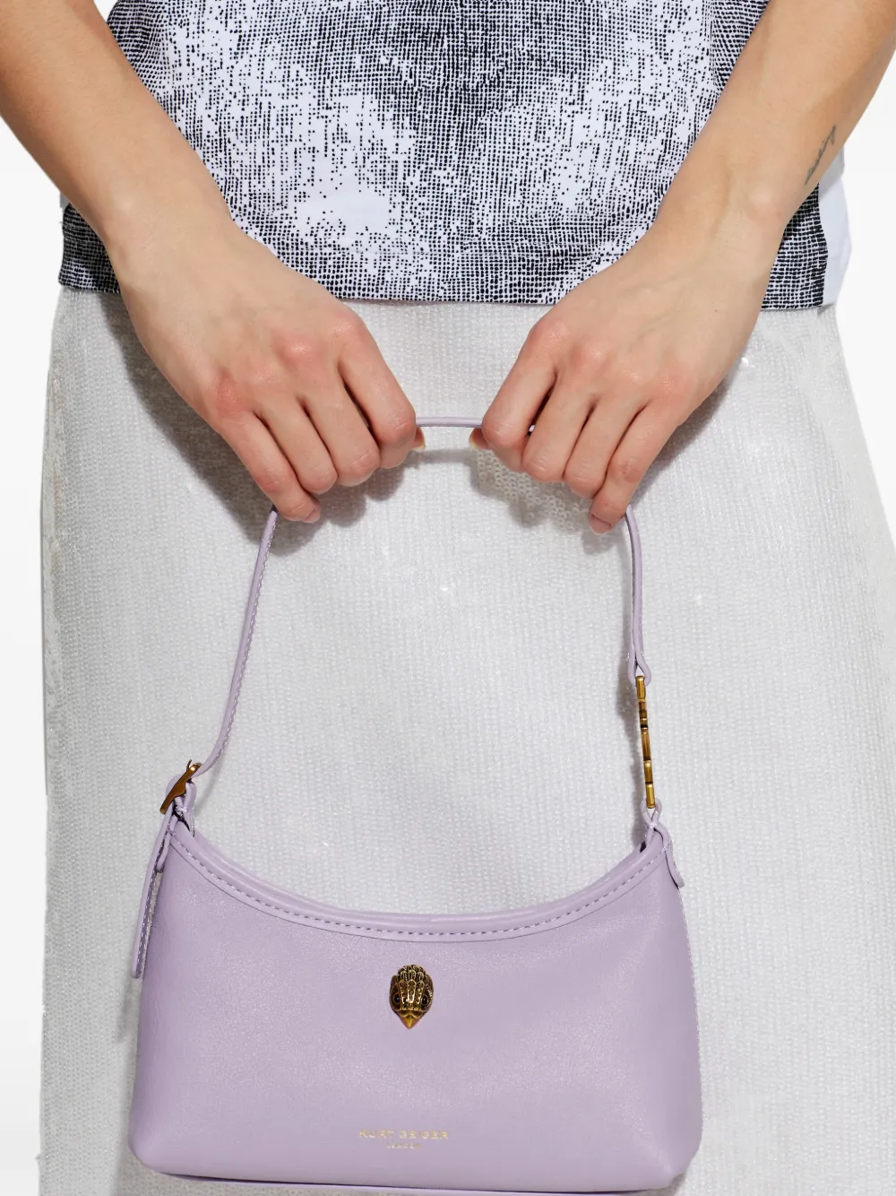 Kurt Geiger London Kurt schoudertas Paars