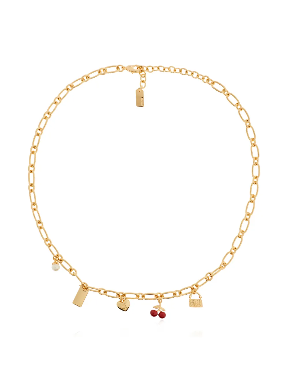 Coach multi-pendant necklace - Oro
